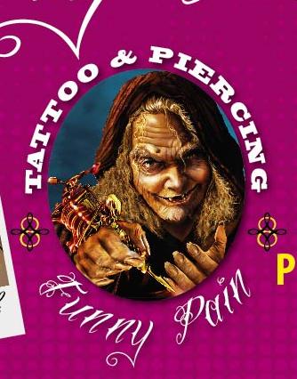 Die Hexe von Tattoo Funny Pain